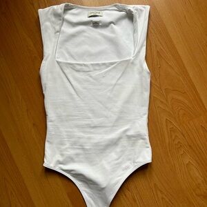 Aritzia White Bodysuit